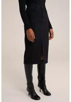 Юбка джинсовая Ridge WE Fashion, черный