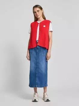 Юбка джинсовая с боковыми карманами модель «Комма» B.Young