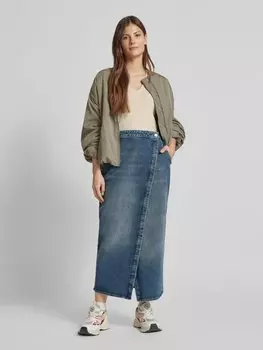 Юбка джинсовая с карманами ARMANI EXCHANGE, синий