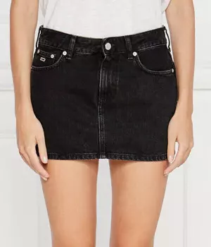 Юбка джинсовая Tommy Jeans Sophie, черный