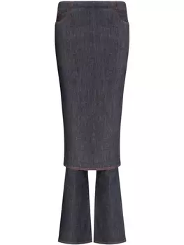 Юбка джинсы Alaa, синий