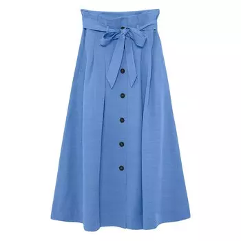 Юбка Ecoalf Kioko, синий