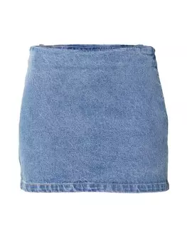 Юбка Edited ENIE, синий джинсовый