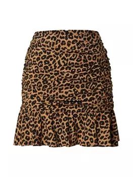 Юбка Edited HALEY, коричневый