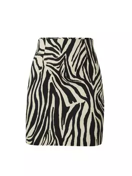 Юбка EDITED Josie, цвет Beige/Black