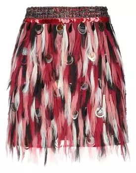 Юбка Elisabetta Franchi, бордовый