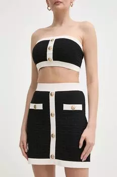 Юбка Elisabetta Franchi, черный