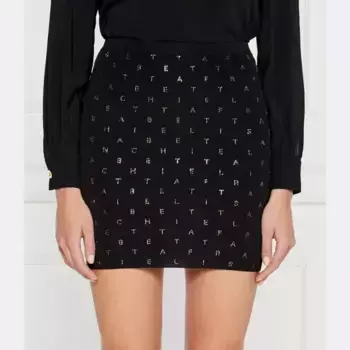 Юбка Elisabetta Franchi, черный