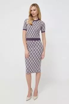 Юбка Elisabetta Franchi, фиолетовый