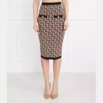 Юбка Elisabetta Franchi, коричневый