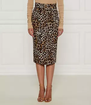 Юбка Elisabetta Franchi, коричневый