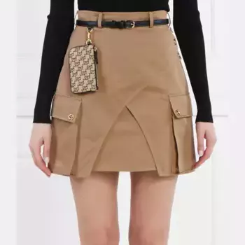 Юбка Elisabetta Franchi, коричневый