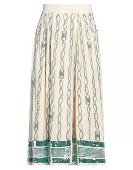 Юбка Elisabetta Franchi, кремовый