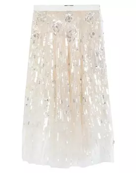 Юбка Elisabetta Franchi, слоновая кость