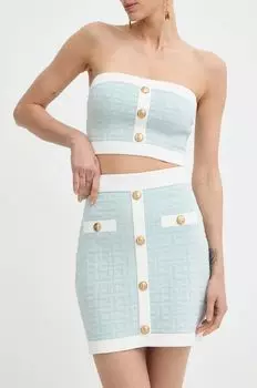 Юбка Elisabetta Franchi, зеленый