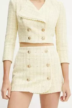 Юбка Elisabetta Franchi, желтый