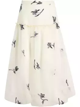 Юбка Ellah Cinq A Sept, белый
