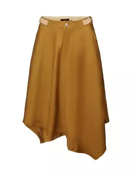 Юбка ESPRIT, коричневый