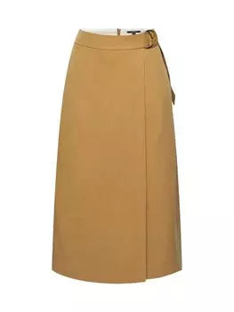 Юбка ESPRIT Midi, оливковый