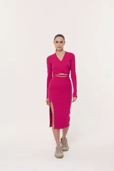 Юбка Et Nos, пурпурный