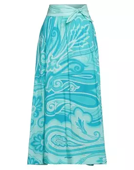 Юбка Etro, бирюзовый