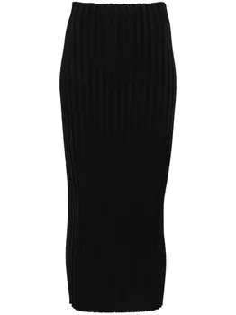 Юбка Fabiana Filippi в рубчик, черный