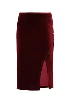 Юбка faina, цвет Wine red