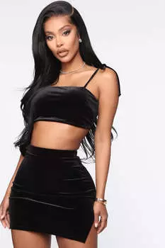 Юбка Fashion Nova 7609SET, черный