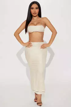 Юбка Fashion Nova DS398, загар