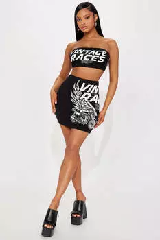 Юбка Fashion Nova EAS2676N, черный