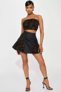 Юбка Fashion Nova GWQ5635, синий