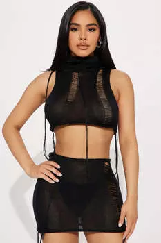Юбка Fashion Nova HTS261, черный