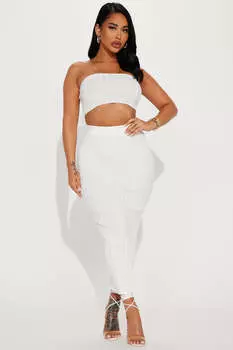 Юбка Fashion Nova IST5258, белый