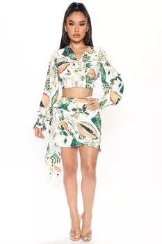 Юбка Fashion Nova LTS8986, белый