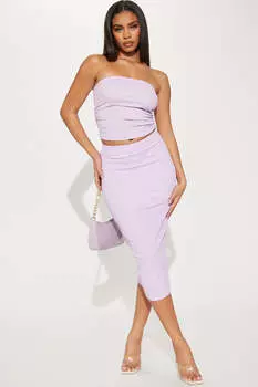 Юбка Fashion Nova PTA6550SET, лавандовый