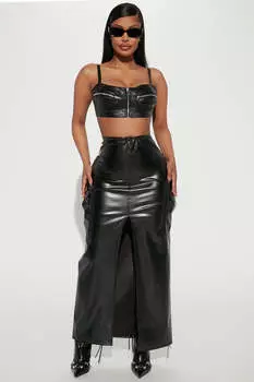 Юбка Fashion Nova S1398, черный