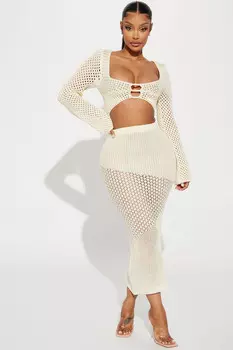 Юбка Fashion Nova S5214SETFN, кремовый