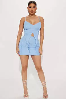 Юбка Fashion Nova S5671SETFN, индиго