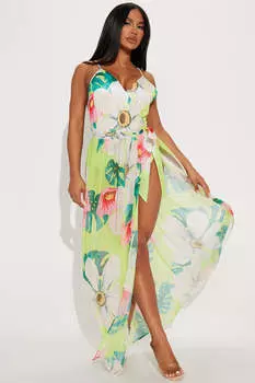 Юбка Fashion Nova SSR1000FNS, зеленый