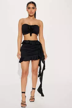 Юбка Fashion Nova ST40456OED, черный