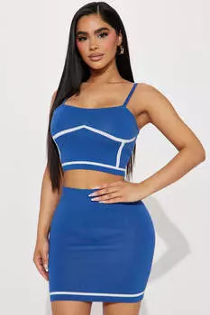 Юбка Fashion Nova SW3290, синий