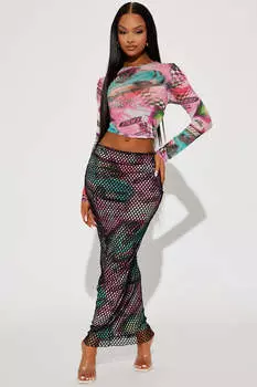 Юбка Fashion Nova TS1807, розовый