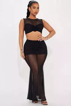 Юбка Fashion Nova TS1841, черный