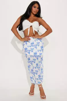 Юбка Fashion Nova VIS5577, белый