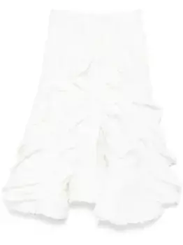Юбка Feathery Swing Maticevski, белый