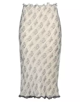 Юбка Fendi, светло-серый