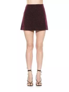 Юбка Finn Sequin ALEXIA ADMOR, цвет burgundy