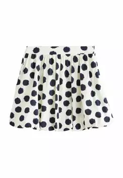 Юбка-фонарик REGULAR FIT-BUBBLE HEM - Mini skirt Next, белый