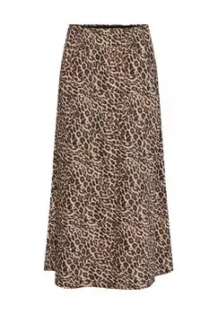 Юбка "Франан", завышенная талия, женская PIECES, цвет 179276003 Black/l