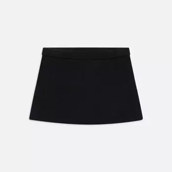Юбка Frankies Bikinis Marialla Cloud Knit Skort, черный